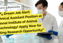 NIAB BSc Biology Project Vacancy