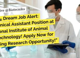 NIAB BSc Biology Project Vacancy