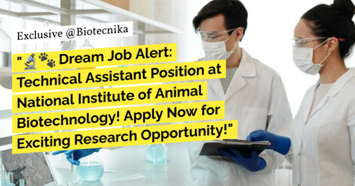 NIAB BSc Biology Project Vacancy