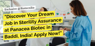 Panacea Biotec Microbiology Job Opening - MSc Biotech Apply Online