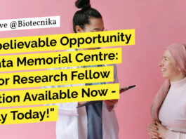 TMC-ACTREC JRF Position Available Now - Attend Walk-In-Interview!