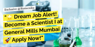 General Mills Hiring For Scientist Role - Food Tech, Biotech, Life Sciences Apply Online