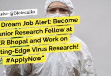 IISER Bhopal JRF Position Available For Life & Biological Sciences, Apply Online