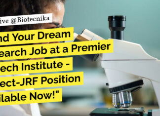 MSc Life Sciences Vacancy at RCB Faridabad - Project-JRF Position Available Now!