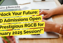 RGCB PhD 2025 Admissions Open - Apply Online