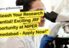 Exciting JRF Opportunity at NIPER For Biotechnology – Apply Now! NIPER Biotech JRF Recruitment - Applications Invited