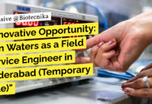 BSc Biology Jobs at Waters Corporation - Apply Online For Field Service Engineer