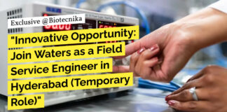 BSc Biology Jobs at Waters Corporation - Apply Online For Field Service Engineer