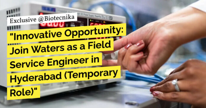 BSc Biology Jobs at Waters Corporation - Apply Online For Field Service Engineer