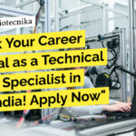 Ecolab Biotechnology Technical Service Specialist Role! Apply Now