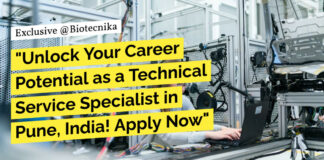 Ecolab Biotechnology Technical Service Specialist Role! Apply Now