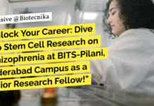 BITS Pilani Project JRF Recruitment For Life Sciences, Biochem & Genetics
