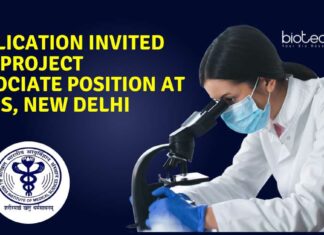 Application Invited for Project Associate Position at AIIMS, New Delhi Project Associate Position at AIIMS