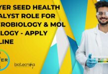 Bayer Seed Health Analyst Role For Microbiology & Mol Biology – Apply Online Bayer Seed Health Analyst