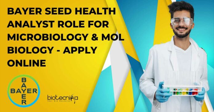 Bayer Seed Health Analyst