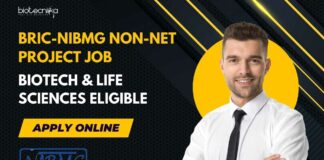 BRIC-NIBMG Non-NET Project Vacancy