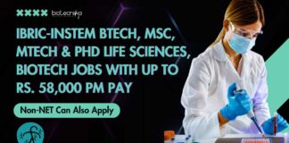 iBRIC-inStem Project Vacancies