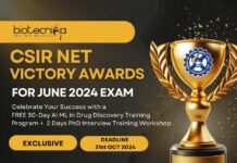 CSIR NET June 2024 Victory