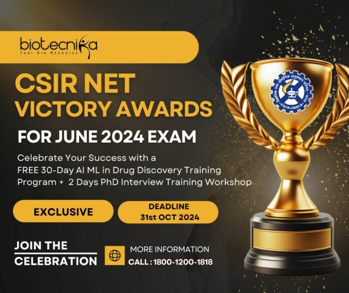 CSIR NET June 2024 Victory