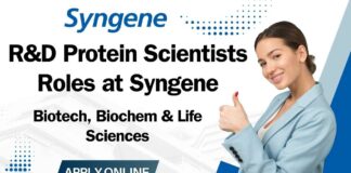 R&D Protein Scientists Syngene
