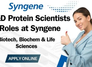 R&D Protein Scientists Syngene
