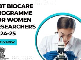 DBT BioCARe Programme For Women