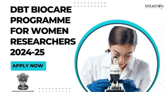 DBT BioCARe Programme For Women