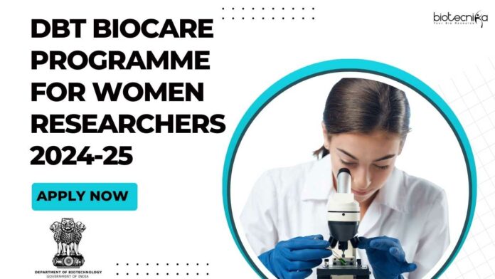 DBT BioCARe Programme For Women