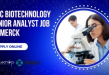 MSc Biotechnology Analyst Merck - Apply Online