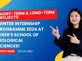 NISER Winter Internship Programme 2024