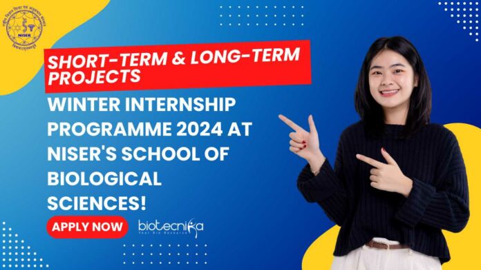 NISER Winter Internship Programme 2024