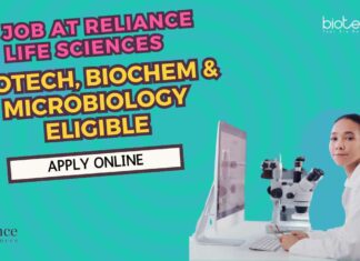 QC Job at Reliance Life Sciences