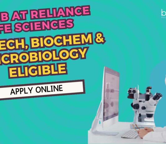 QC Job at Reliance Life Sciences