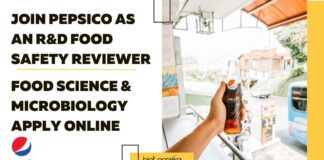 PepsiCo R&D Food Safety Reviewer