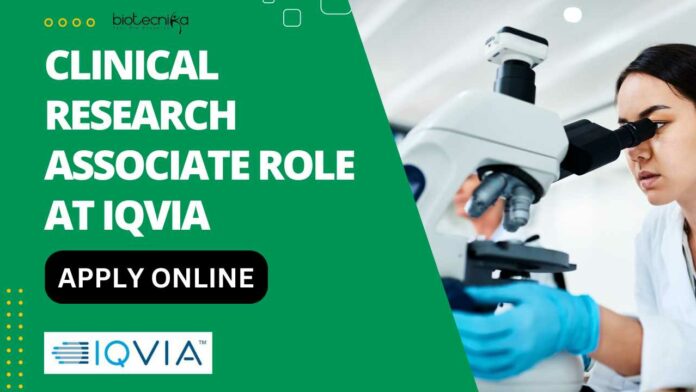 Clinical Research Associate IQVIA