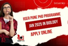 IISER Pune 2025 PhD Programme