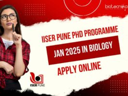 IISER Pune 2025 PhD Programme