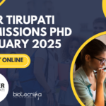 IISER Tirupati Admissions PhD January 2025 – Apply Online IISER Tirupati Admissions 2025