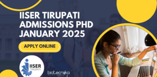 IISER Tirupati Admissions 2025