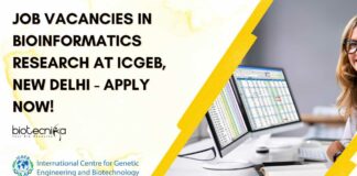 Bioinformatics Research Vacancies ICGEB