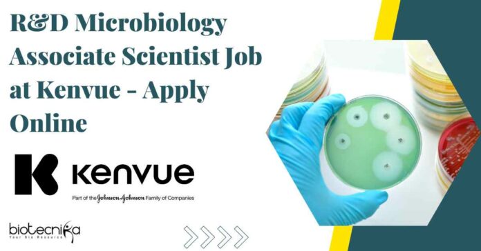 R&D Microbiology Associate Scientist