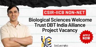 IICB Non-NET Biological Sciences