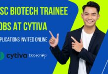 BSc Biotech Trainee Jobs