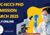 BRIC-NCCS PhD Admission March 2025 – Apply Now! NCCS PhD Admission 2025