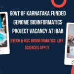 IBAB Bioinformatics Project Vacancies