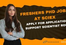Freshers PhD Jobs at SCIEX