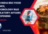 Pepsi India BSc Food Science, Microbiology R&D Regulatory Affairs Job Opening – Apply Online Pepsi India BSc Food Science