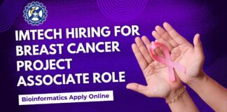 IMTECH Vacancy Project Associate
