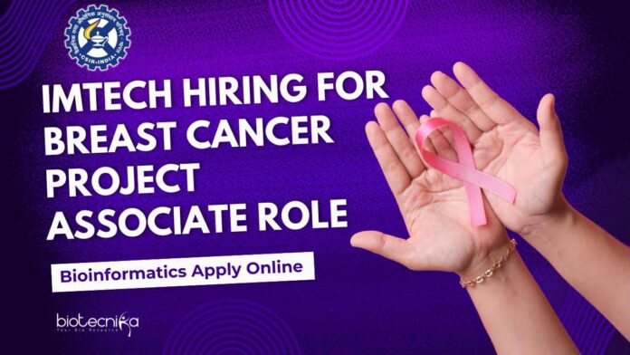 IMTECH Vacancy Project Associate