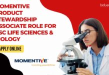 Momentive BSc Life Sciences Job
